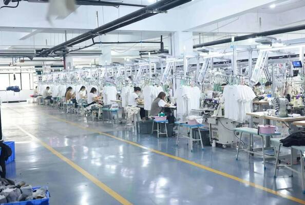 Guangzhou Odin Apparel Co., Ltd.， línea de producción del fabricante