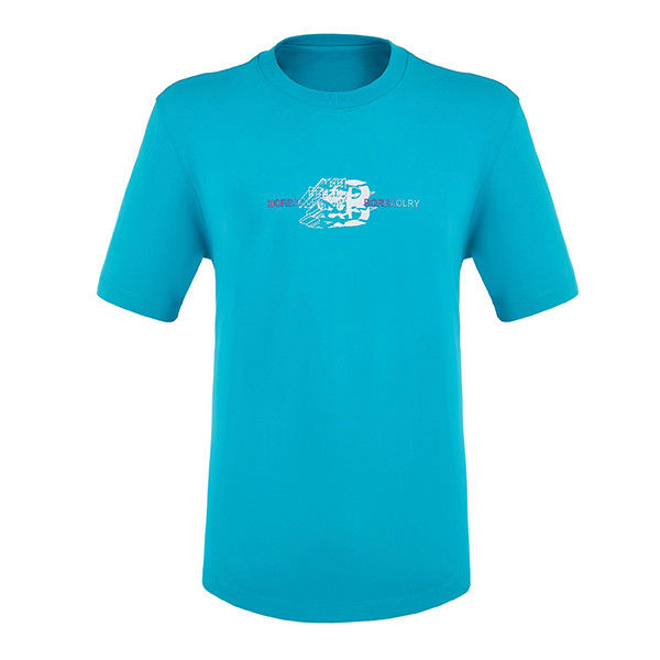 Patrones personalizables Antiarrugas Tejido esencial de algodón camisetas masculinas para la comodidad