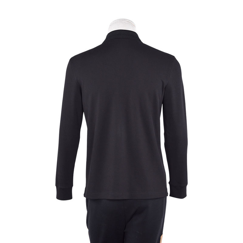 Camisetas de polo transpirables de secado rápido para hombres de algodón diseño personalizado longitud regular