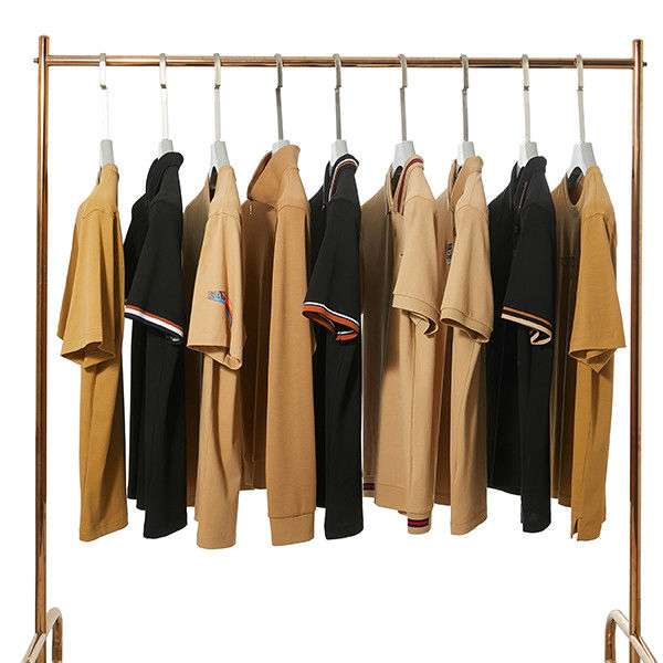 Camisetas de polo de algodón para hombres con logotipo bordado e impresión de sublimación