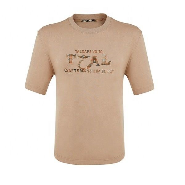 Camiseta unisex de color personalizado Camiseta de algodón 100% con manga corta y tipo de tela de punto