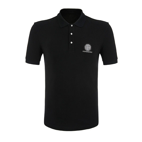 Camiseta deportiva transpirable personalizable Método de tejido de punto para camisetas masculinas gimnasio de polo