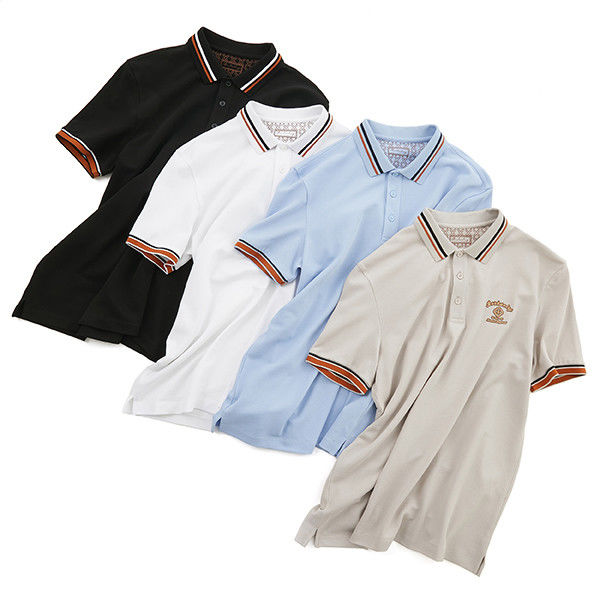 Golf Slim Camisas de polo para hombres 100% de algodón con logotipo personalizado para uso casual