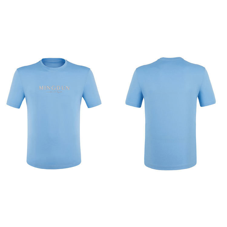 OEM ODM 100% de algodón camiseta de manga corta 300 Gsm con logotipo personalizado