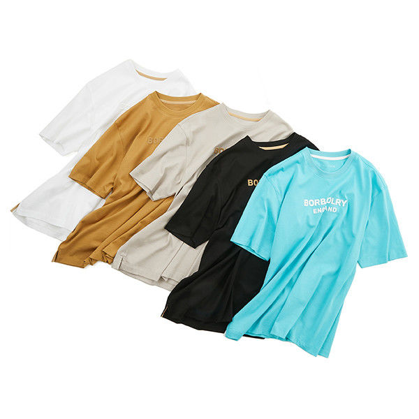 Manga corta camiseta de tamaño grande 100% algodón y camiseta de cuello personalizada para eventos