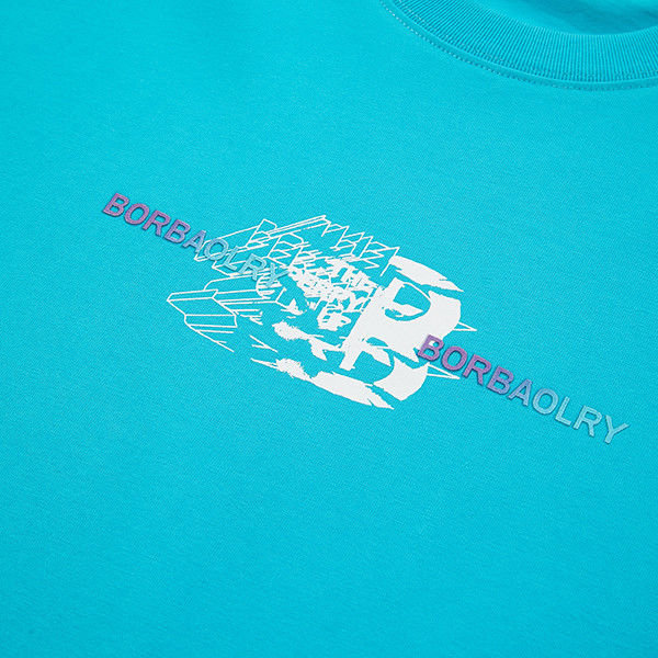 Tricoteado 100 algodón Gimnasio masculino camiseta de gran tamaño estilo de logotipo personalizado para verano y deportes