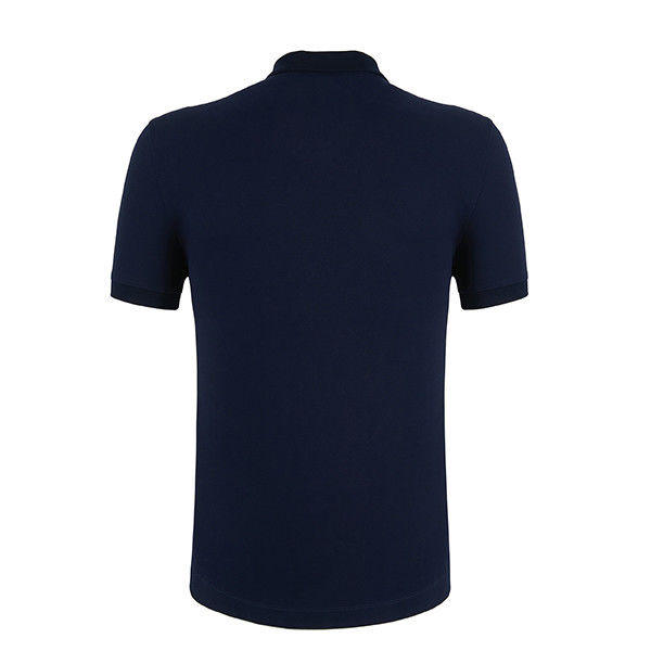 100% de algodón con un logotipo personalizado cómodo, camiseta de polo, tela 95% poliéster 5% spandex