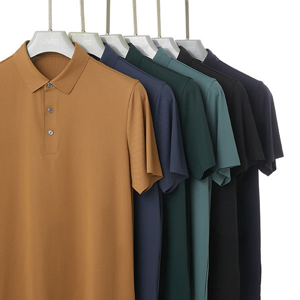 Vestidos de trabajo DryFit para la piel Camisas de polo personalización para golf y ropa de trabajo informal