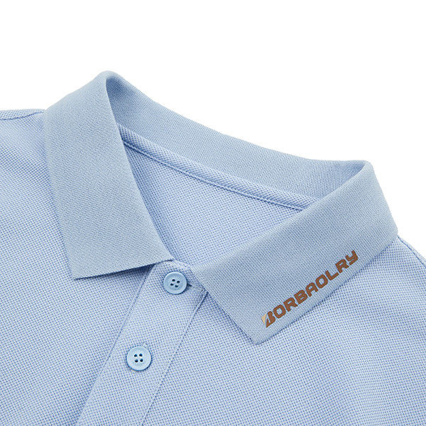 Logotipo de color personalizado Verde Azul Camisa de Polo Deportivo 2024 Más nuevo Tejido cómodo Peso 170-210 gramos