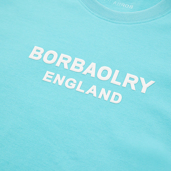 Camisetas deportivas personalizadas para mujeres bordadas 260 Gsm para uso diario