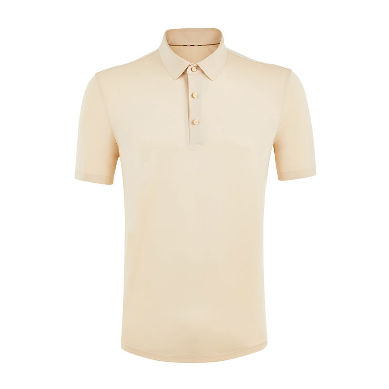 OEM ODM camisetas de polo bordadas para hombres diseños personalizados color cuello con botón delantero