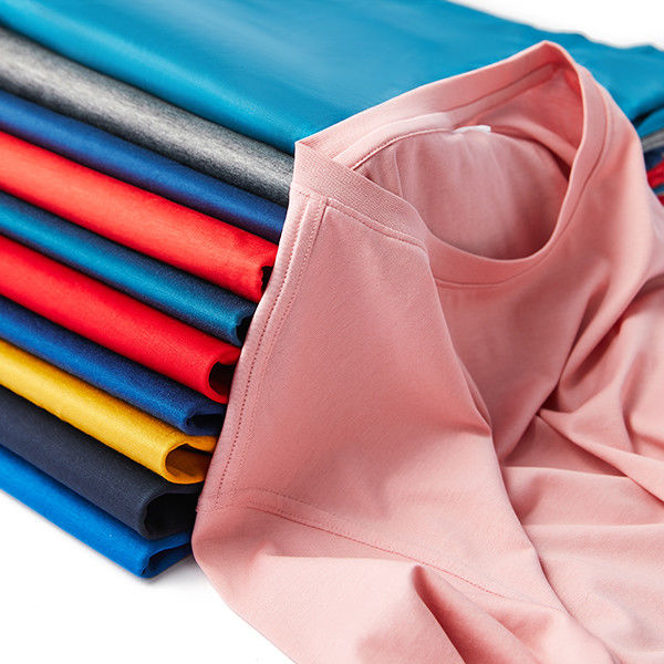 Camisetas cortadas de punto de tamaño grande 100% de algodón para hombres patrones personalizables