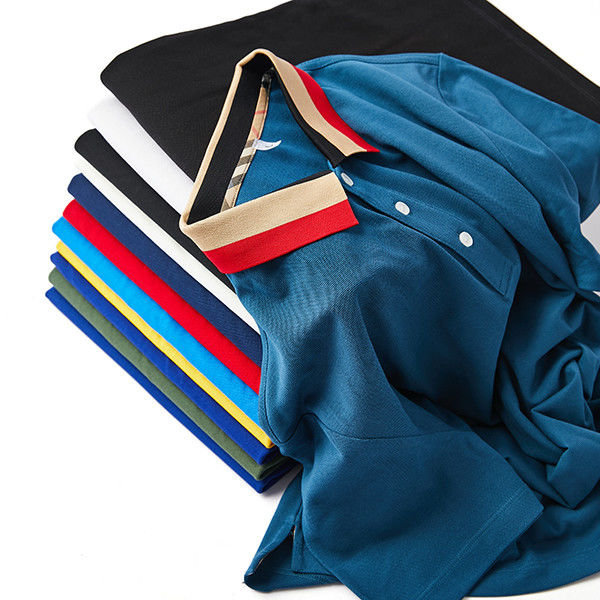 Primavera verano otoño 230Gsm Sublimación hombre camiseta polo 100% algodón camiseta de polo para niños
