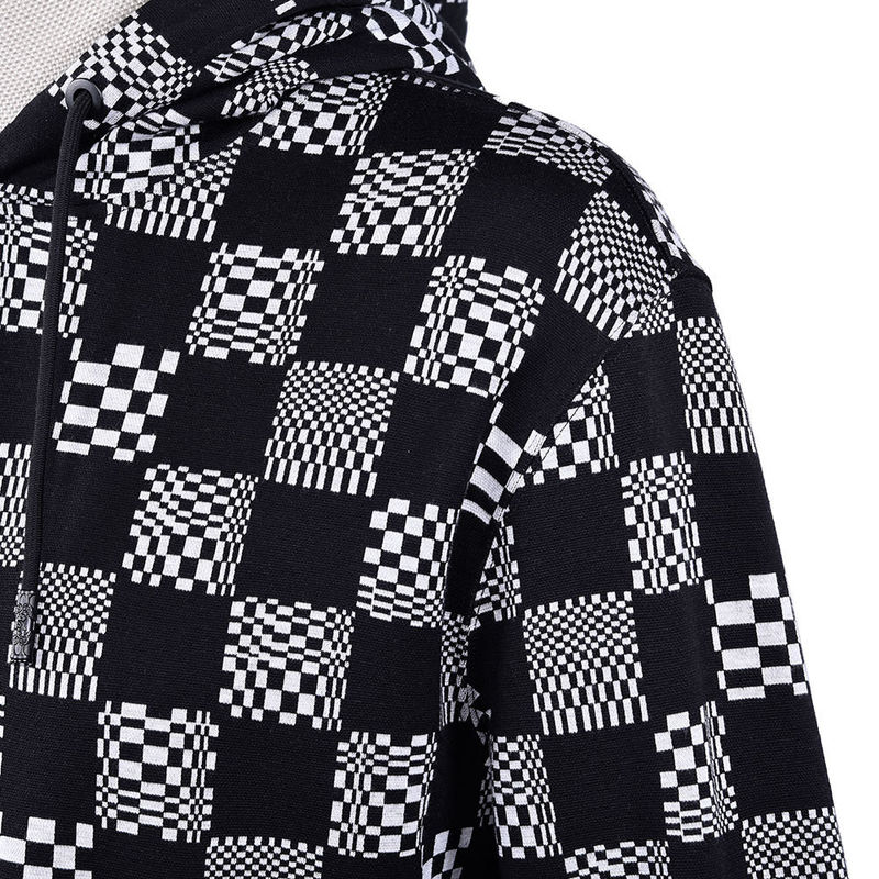 Vintage 100% de algodón Hoodie Set sudor Wicking con logotipo personalizado Impresión