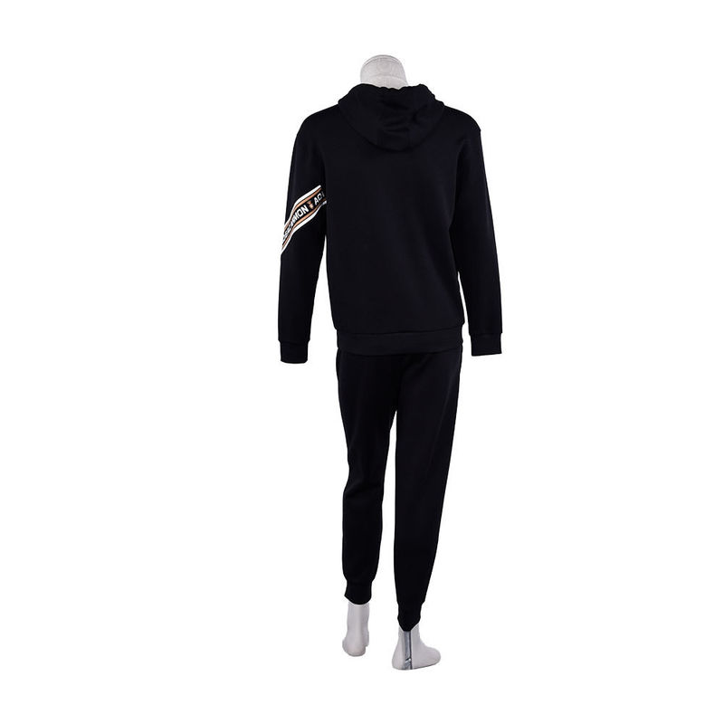 Color personalizado y tamaño a prueba de viento Hoodie masculino conjunto para diseño de logotipo personalizado ropa deportiva