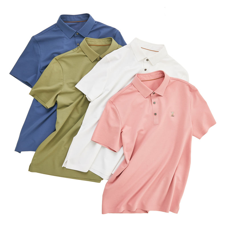 Primavera verano otoño 100% algodón logotipo personalizado ODIN camisa de polo antiarrugas para hombres