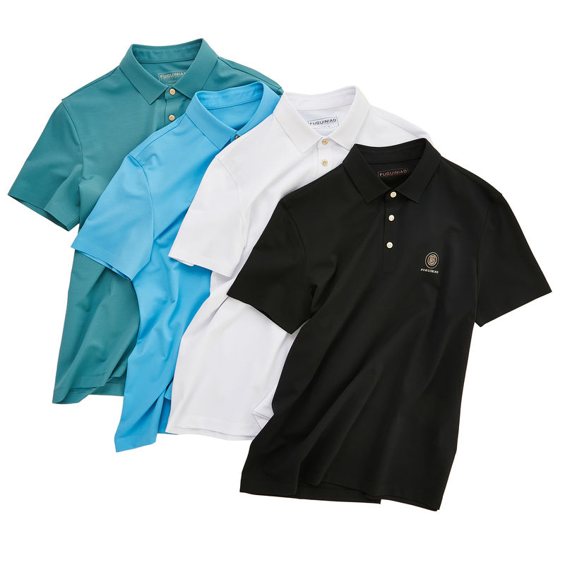 Impresión verde 170-210 gramos camisetas de polo masculinas personalizadas 100% de algodón camisetas de polo para el verano