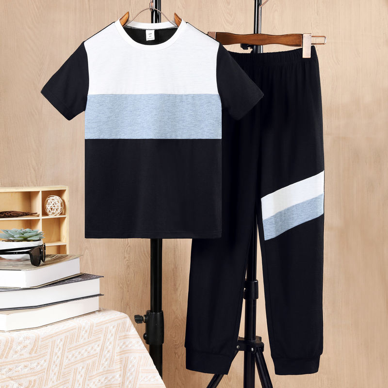 Set de ropa para niños con manga corta tipo dibujo animado