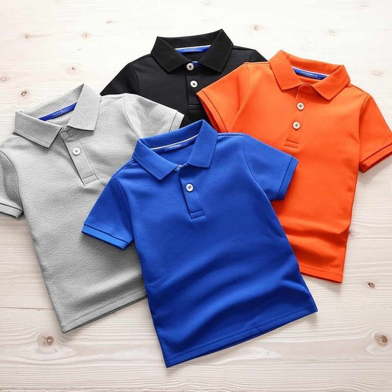Camisas polo de otoño para niños para niños Género Niños Instrucciones de cuidado Lavado a máquina