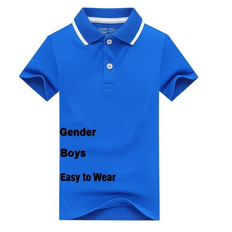 Camisas polo para niños asequibles para niños Grupo de edad Niños Género Niños Fáciles de usar