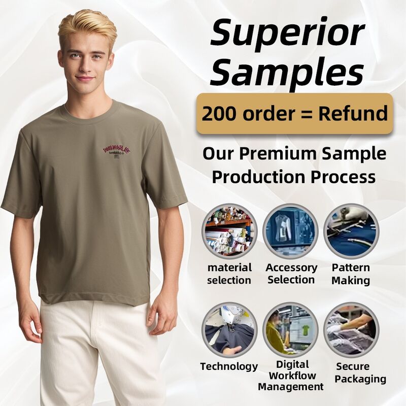 Mejor venta Unisex Impresión de logotipo personalizado Vintage de gran tamaño ropa de calle Manga corta camiseta masculina