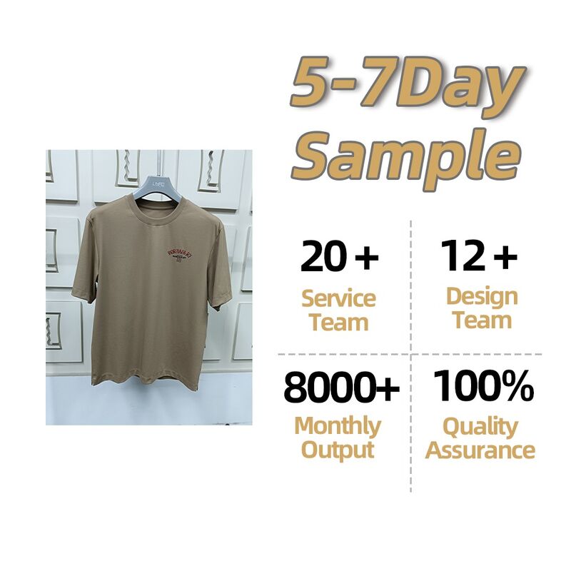 Mejor venta Unisex Impresión de logotipo personalizado Vintage de gran tamaño ropa de calle Manga corta camiseta masculina