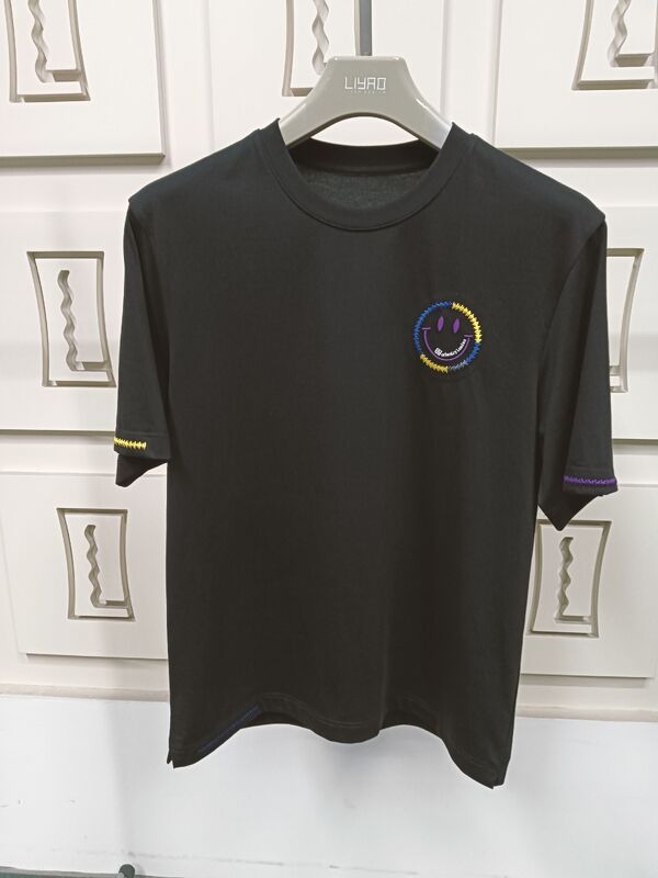 Camiseta lisa de algodón barata impresa al por mayor, camiseta lisa impresa, camisetas negras lisas a granel