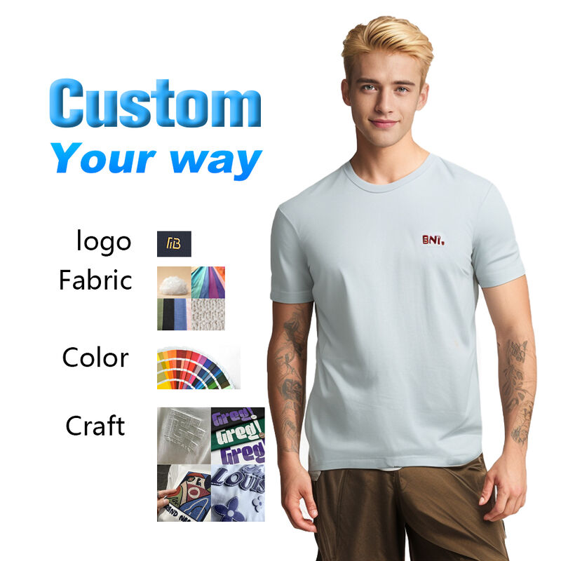 Camisetas deportivas de algodón transpirable para hombre de alta calidad, cuello redondo, holgadas, para verano, para correr al aire libre