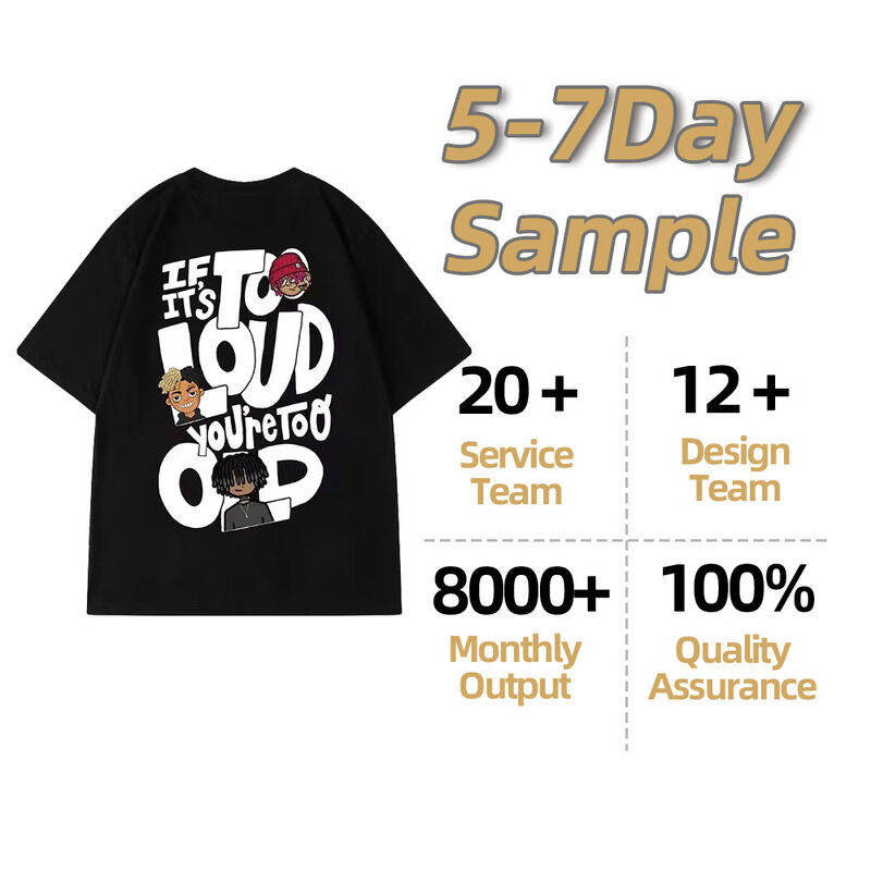 Camisetas de algodón 100% para hombre, corte oversize, lavado ácido, estilo vintage, logo personalizado, largo corto o largo, cuello clásico, diseño desteñido por el sol