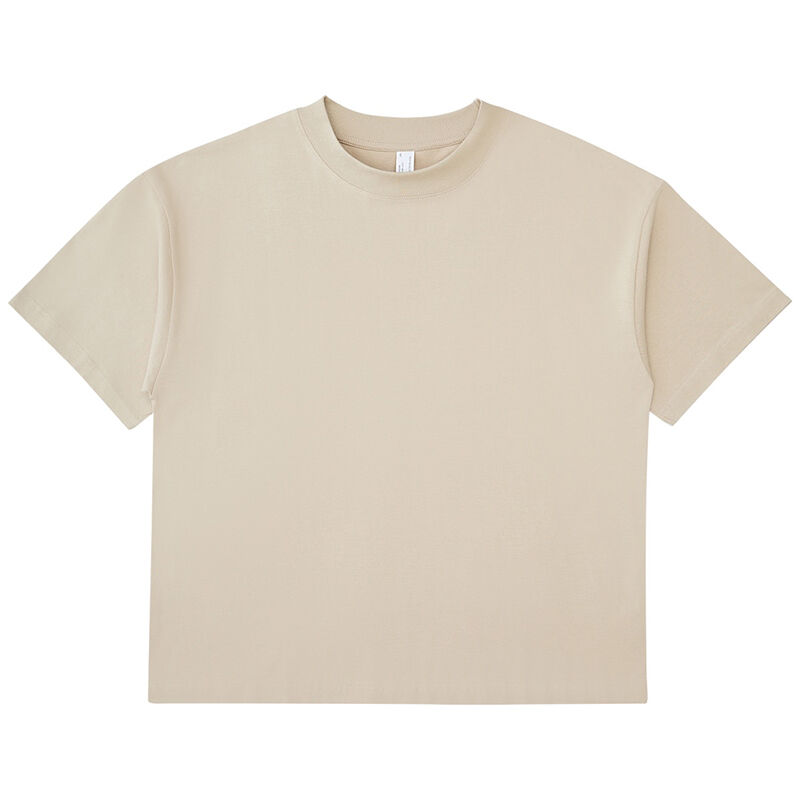 Camiseta lisa de hombros caídos al por mayor con logo personalizado, corte boxy para hombre, camiseta de algodón pesado 100% preencogido de alta calidad