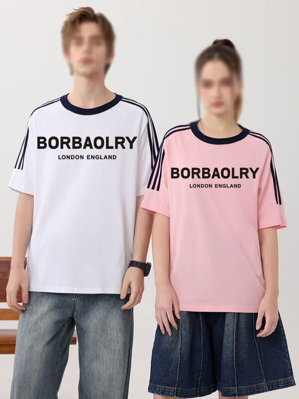 T-shirt con logotipo impreso a medida estilo casual con impresión digital en MOQ bajo Pedido urgente para hombres/mujeres/niños