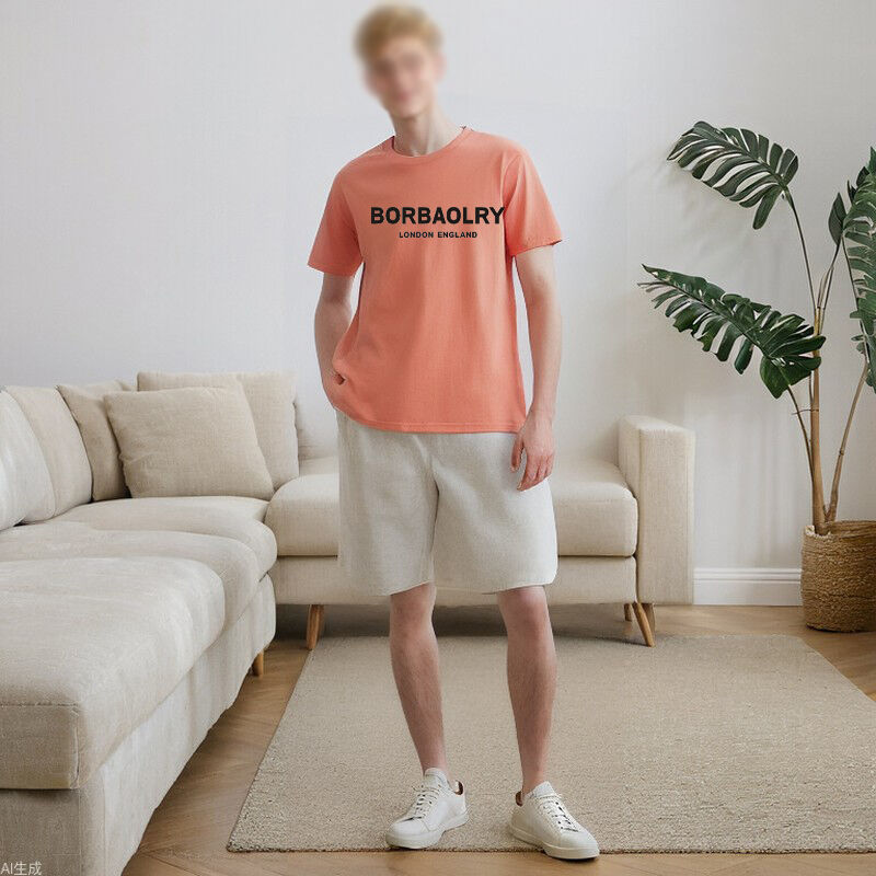 Camiseta impresa personalizada de alta calidad mayorista Camiseta personalizada para hombres 220gm Camisetas en blanco simples Camisetas de algodón para hombres