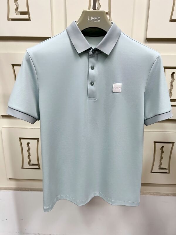 Camisas de polo clásicas para hombres. Manchas cortas, calidad premium para uso diario casual. Fabricación de camisetas exquisitas para hombres.