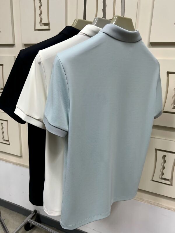 Camisas de polo clásicas para hombres. Manchas cortas, calidad premium para uso diario casual. Fabricación de camisetas exquisitas para hombres.