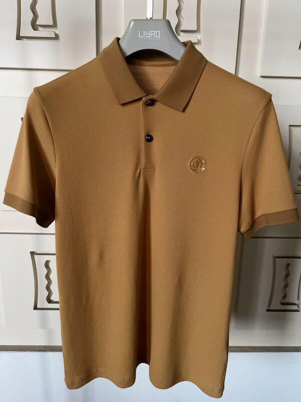 Camisetas Polo para Hombre de Algodón de Alta Calidad con Logo Bordado Personalizado o Logo Impreso a Máquina Polos Casuales de Marca City