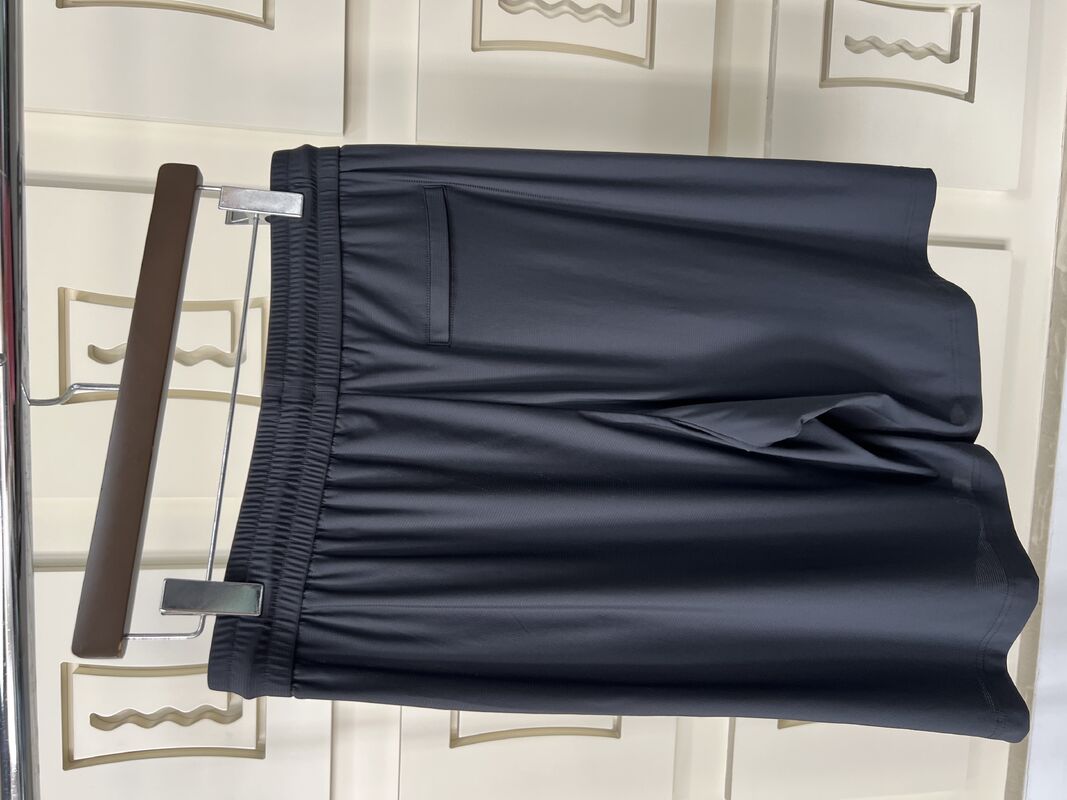 Camiseta deportiva para hombre, conjunto deportivo informal negro - Camiseta de manga corta y pantalón, tejido transpirable con protección UV