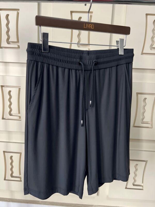 Calzoncillos para hombres de alta calidad para ejercicios físicos de corredura material transpirable de secado rápido longitud de rodilla espalda de verano bolsillo bolsillo diseño sencillo