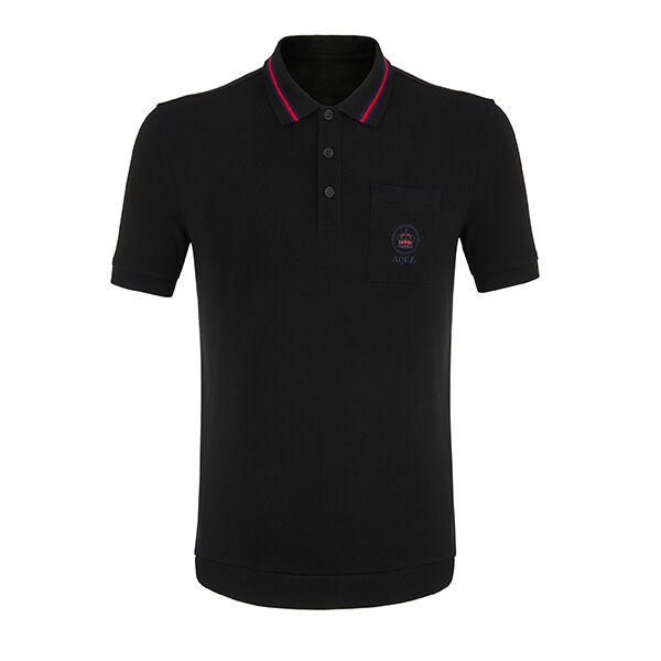 S-4XL Shot Manga Rayada Ligera Lujo Casual Rápido Seco Moda Plain Golf Polo Camisa de algodón personalizable