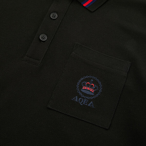 Polo deportivo transpirable con logo personalizado, manga corta, bordado para hombre, polo de algodón