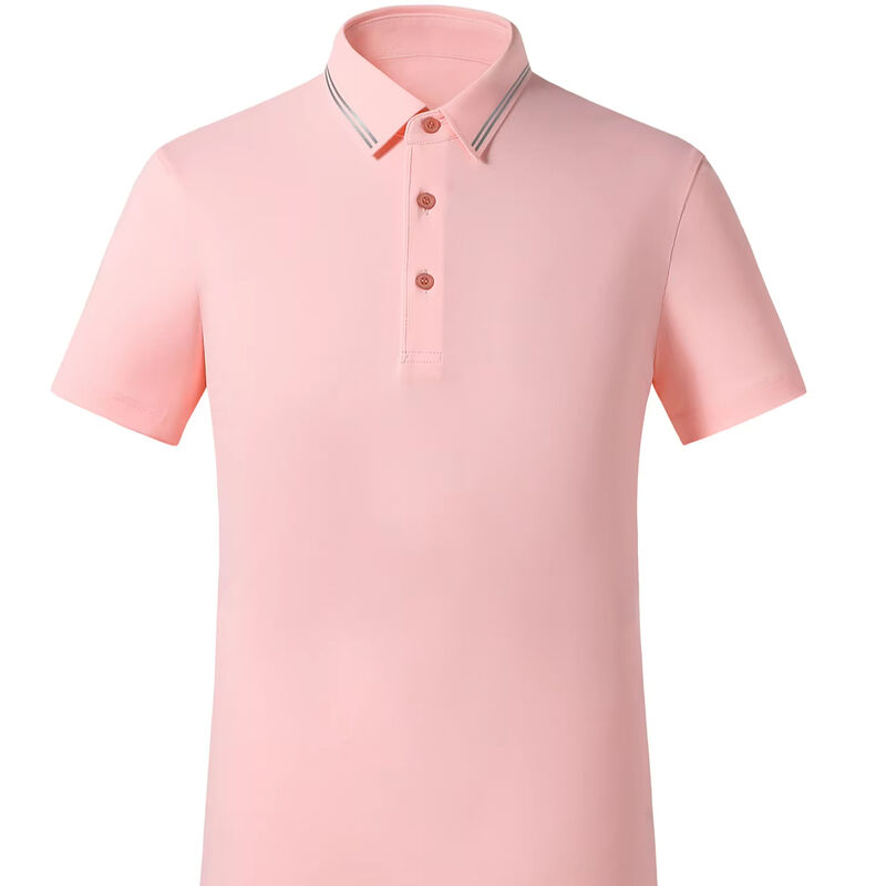Poliéster y algodón de secado rápido de personalización masculina Golf Polo camiseta para hombres de negocios