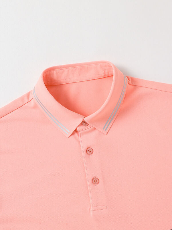 Poliéster y algodón de secado rápido de personalización masculina Golf Polo camiseta para hombres de negocios