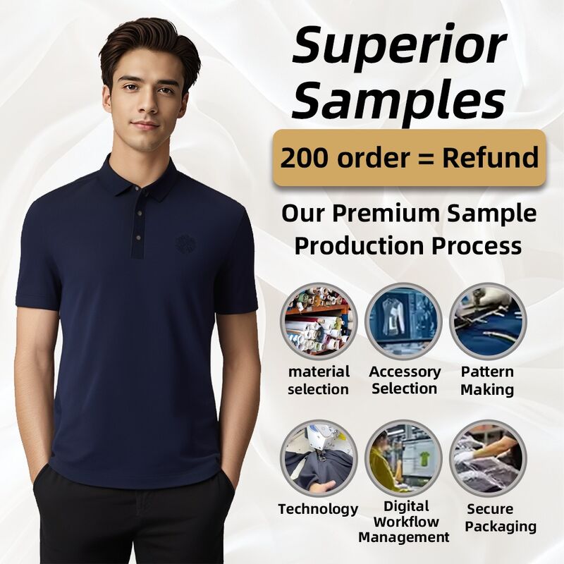 Nueva camiseta polo personalizada con logo para hombre de negocios, de manga corta, para golf