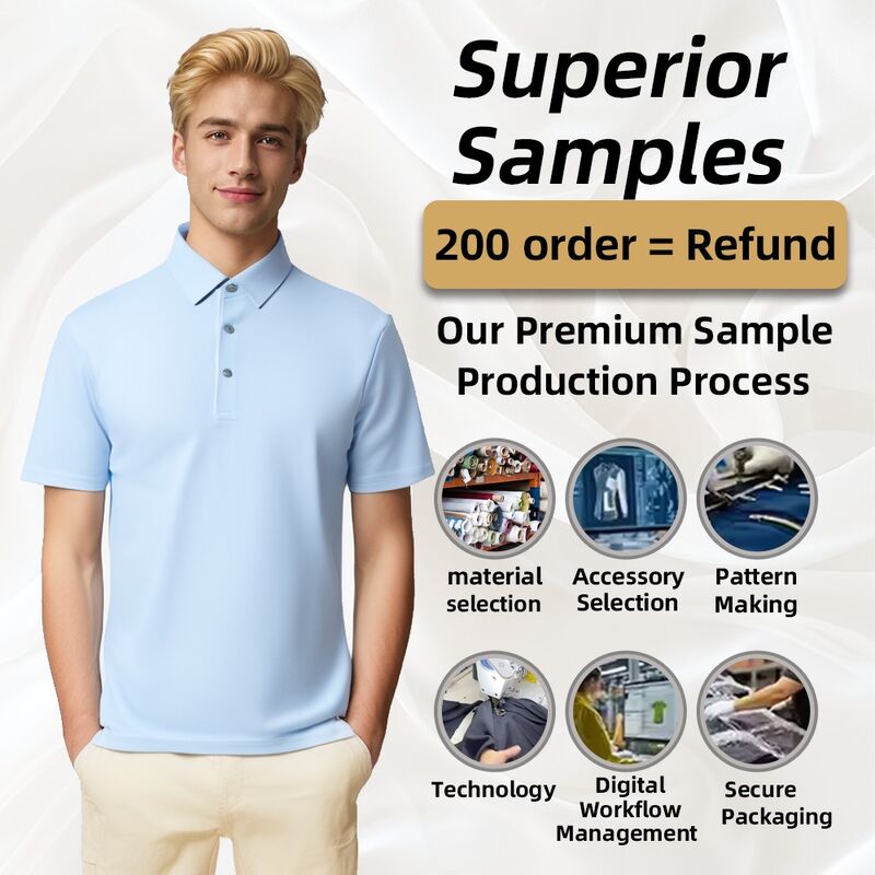 Nuevo producto Logotipo personalizado Entrenamiento al aire libre Gimnasio respirable Fitness masculino Camisa de polo de golf