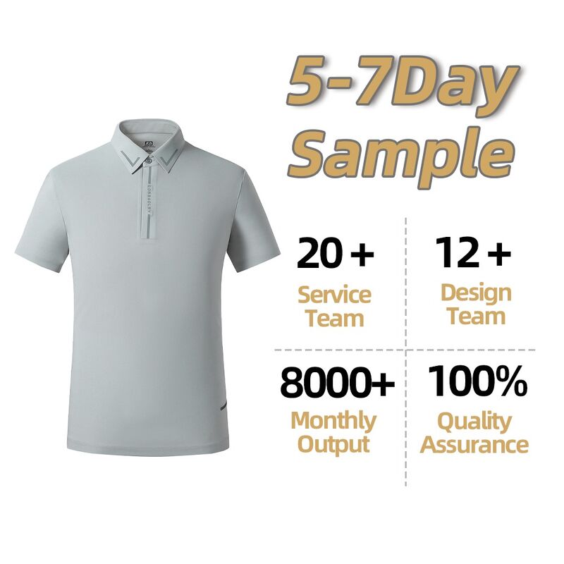 Diseño de logo personalizado, secado rápido y sin costuras, camiseta polo blanca y negra de alta calidad para hombre