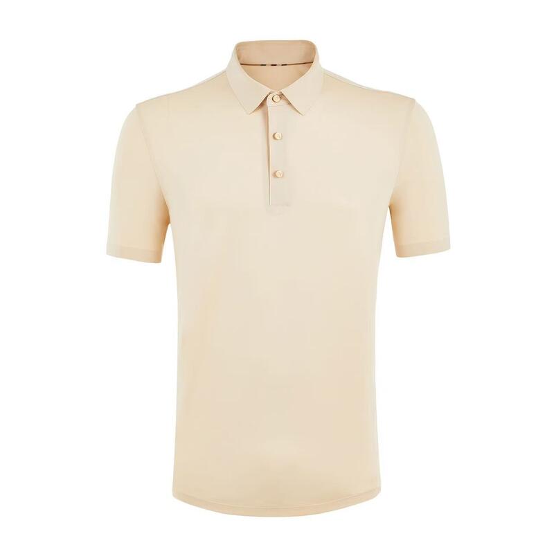 Nueva Innovación Camisa Polo de Manga Corta sin Costuras Transpirable de Secado Rápido Personalizada de Verano para Hombre