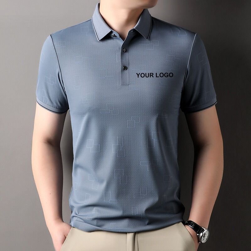 Camiseta de polo de manga corta de secado rápido Camiseta de polo de ocio Unisex más tamaño Camisetas de polo masculinas