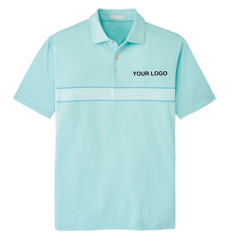 Camiseta Polo Unisex Mercerizada de Alta Calidad al por Mayor, Camiseta Polo de Golf con Logo Personalizado, Diseño Impreso para Hombre