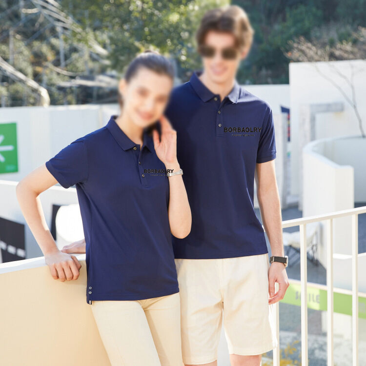 Camisa Polo Personalizada de Algodón para Hombre, Diseño de Uniforme de Oficina, Camiseta Polo Lisa, Camiseta Polo de Algodón con Tejido de Panal